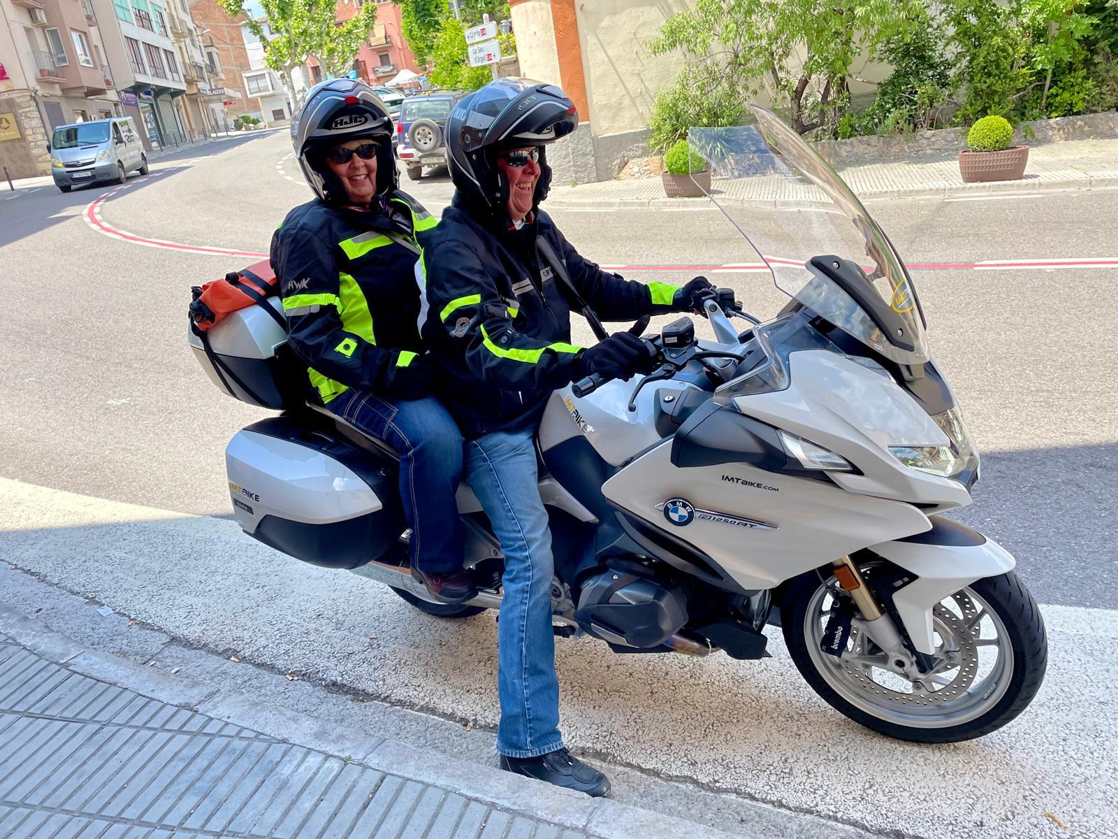 Buddy and Jan BMW R1250 RT